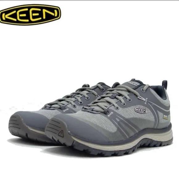 Keen Terradora Waterproof Low Top Sneakers Gray Lace Up Outdoor Shoes Size 5