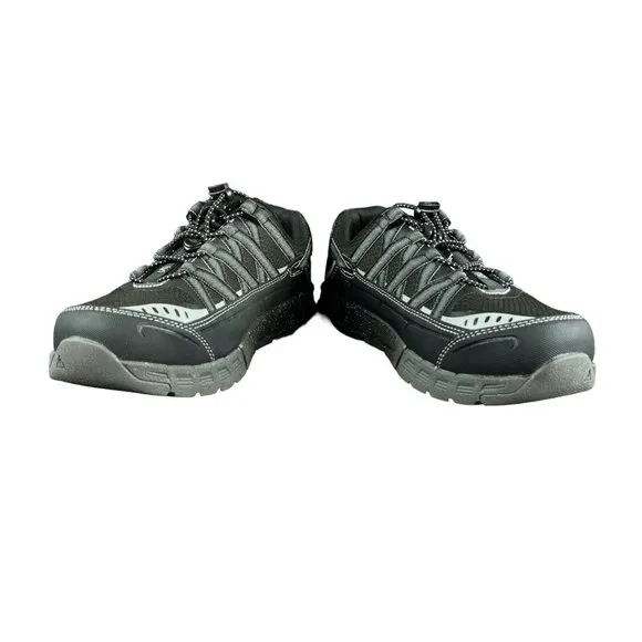 KEEN Utility Asheville ESD Black Aluminum Toe Work Shoes 1017070 Men's Sz 8.5 D