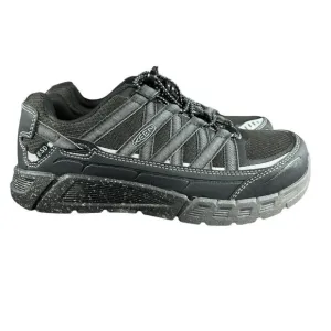 KEEN Utility Asheville ESD Black Aluminum Toe Work Shoes 1017070 Men's Sz 8.5 D