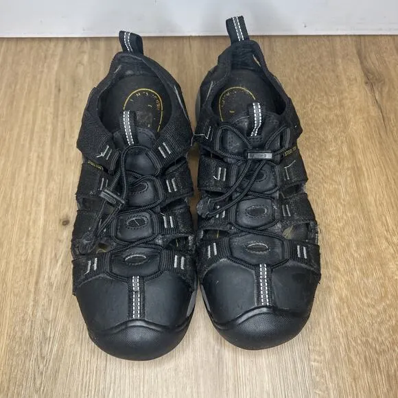 KEEN Utility Men’s 9 D Atlanta II Cooler Size Black Steel Toe Men Shoes Sandals