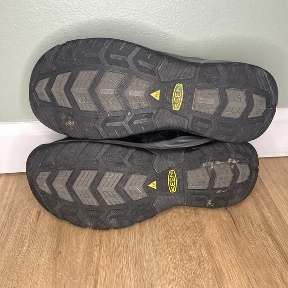 KEEN Utility Men’s 9 D Atlanta II Cooler Size Black Steel Toe Men Shoes Sandals