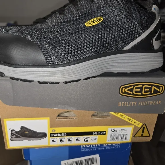 KEEN Utility Sparta Low Alloy Safety Toe‎ ESD Non Slip Work Shoe Women's…