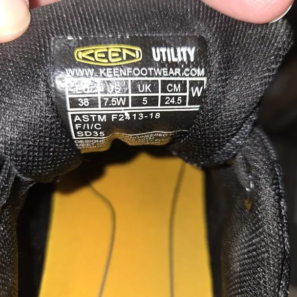 KEEN Utility Sparta Low Alloy Safety Toe‎ ESD Non Slip Work Shoe Women's…