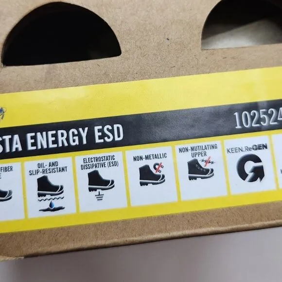 Keen Vista Energy ESD work shoes womens size 7