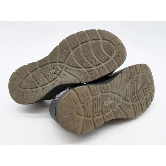 Keen Work Shoes Womens 6.5 Asheville Black Mesh Aluminum Toe ESD Drawstring