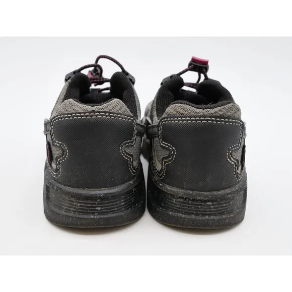 Keen Work Shoes Womens 6.5 Asheville Black Mesh Aluminum Toe ESD Drawstring