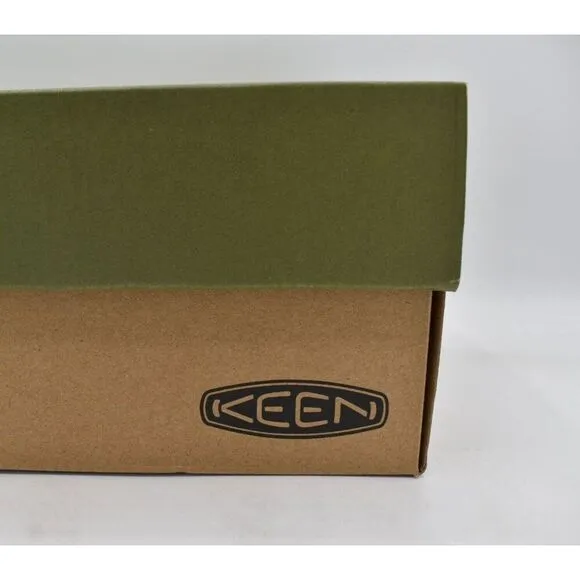 Keen Mens Size 8 Hoodcamp FR Black Olive Sky Captain Slip On Shoes