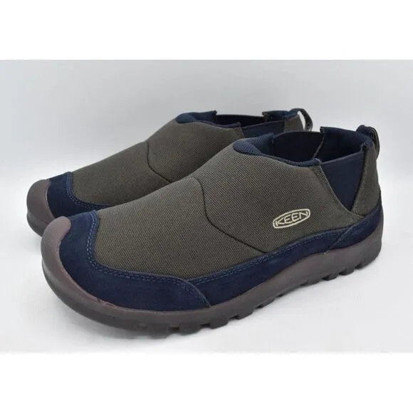 Keen Mens Size 8 Hoodcamp FR Black Olive Sky Captain Slip On Shoes