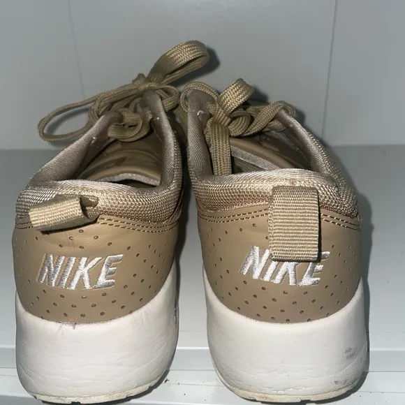 Khaki nike sneakers nude sneakers minimalist sneakers