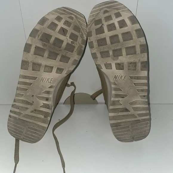 Khaki nike sneakers nude sneakers minimalist sneakers