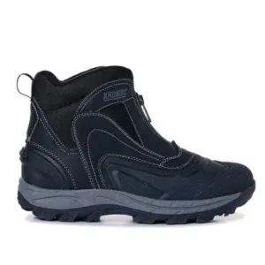 KHOMBU Boots Men's 11 Mason Outdoor Waterproof Rugged Slip-on Zipper Front Shoes