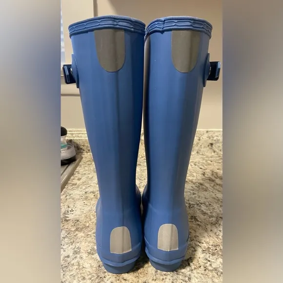 Kids Blue Hunter Boots