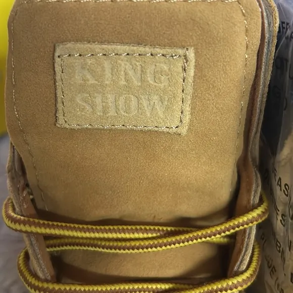 kingshow Men's Work Boots size 7.5