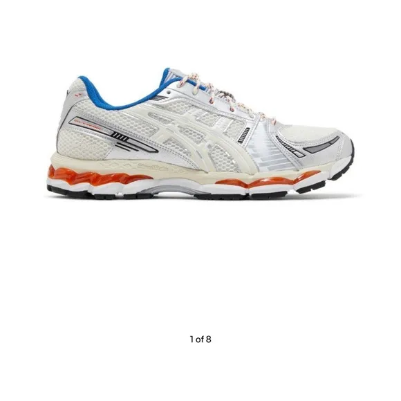 Kith ASICS“knicks” Men’s Silver and Blue Shoes