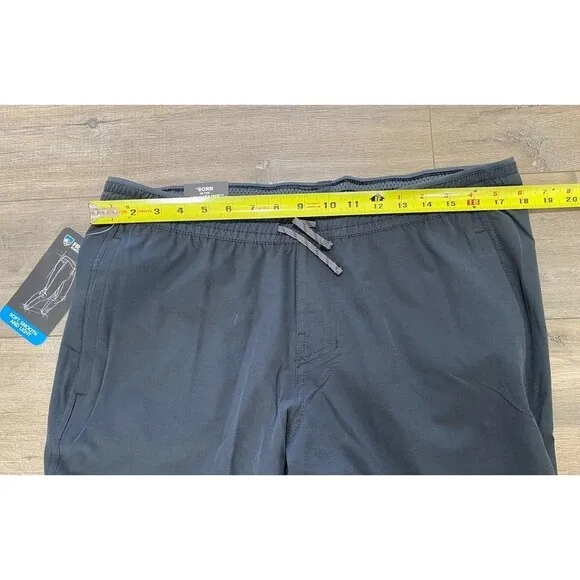 Kuhl FreeFlex Jogger Mens L REG Dark Gray Ankle Cuffed Lightweight Active Pants