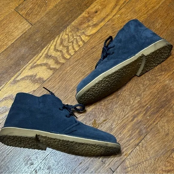La Autentica boys suede ankle boots dress ze 1