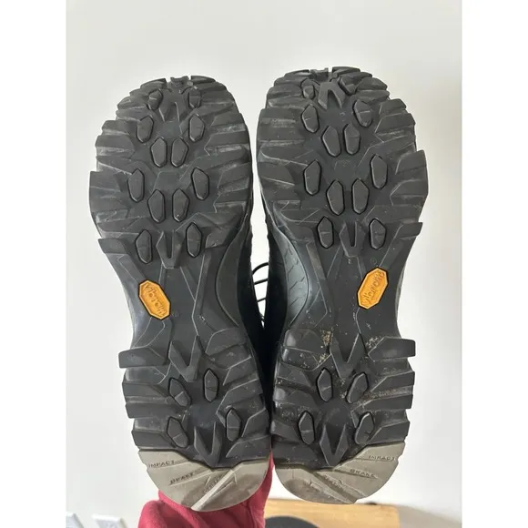 La Sportiva Spire GTX Mens Size 10 Gray GoreTex Trail Hiking Shoes EUC