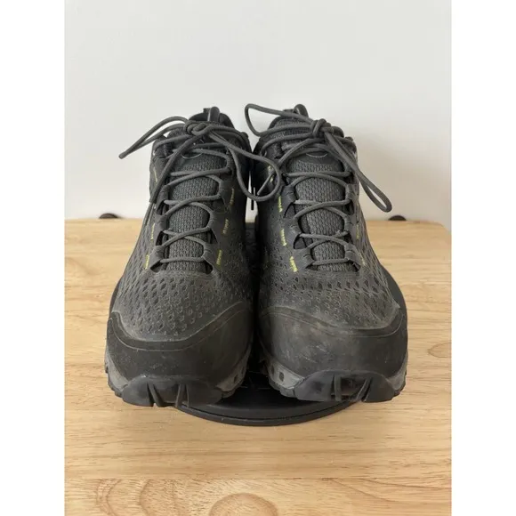 La Sportiva Spire GTX Mens Size 10 Gray GoreTex Trail Hiking Shoes EUC