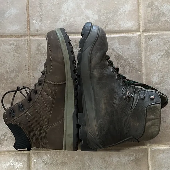 LA SPORTIVA Vintage Walking on the Moon Men’s Hiking Boots Made in Italy Sz 10.5