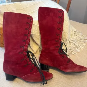 Lace front dress or dress up boots