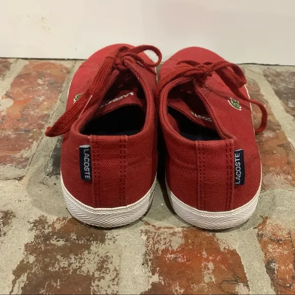 Lacoste Men's Shoes Lacoste Sport Marcel Casual Red Sneakers Size 6