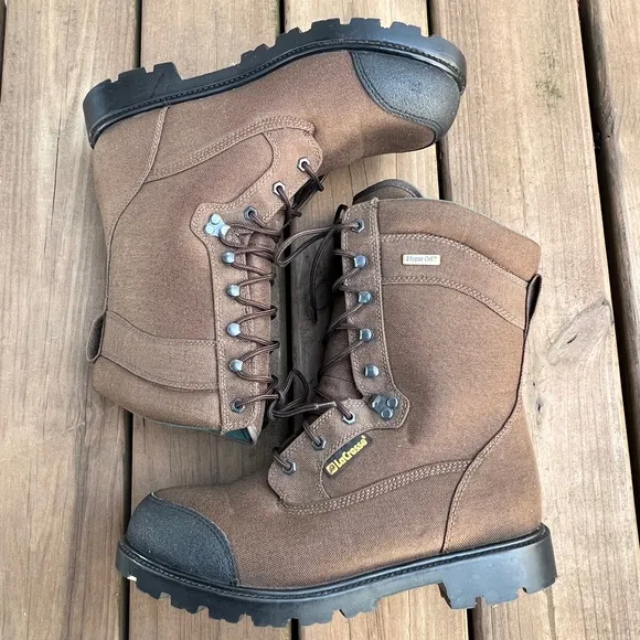 LaCrosse 500 gm Thinsulate Ultra Insulated Hyper-Dri Canvas Hunting Boots 12 Men