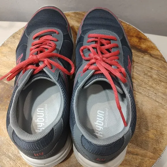 Ladies Kybun Tenero 20 Athletic Shoes Sz 41 2/3 US 10.5 Gray Made in Italy Pink