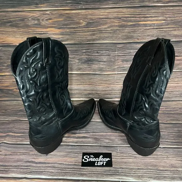 Laredo Men's Hawk Embroidered Snip Toe Casual Western‎ Cowboy Boots