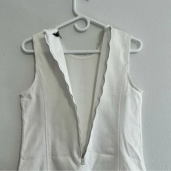 Lauren Ralph Lauren White Cotton Blend Dress