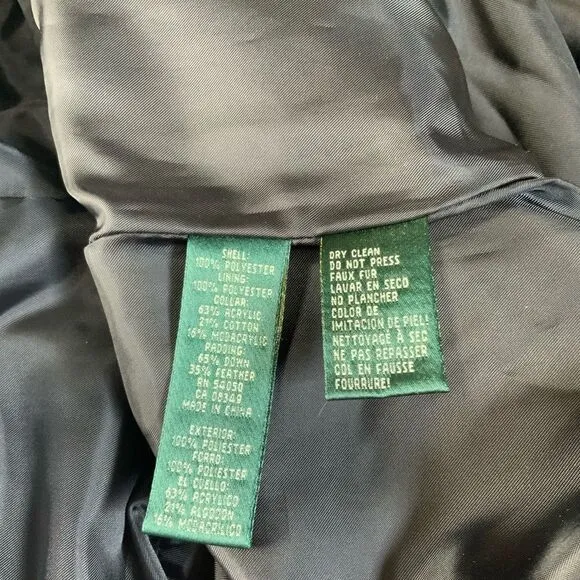 Lauren Ralph Lauren down coat