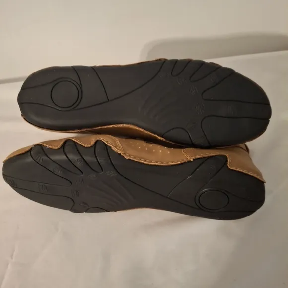 LDECK Men's Tan And Black Slip On Ankle Athletic Shoes