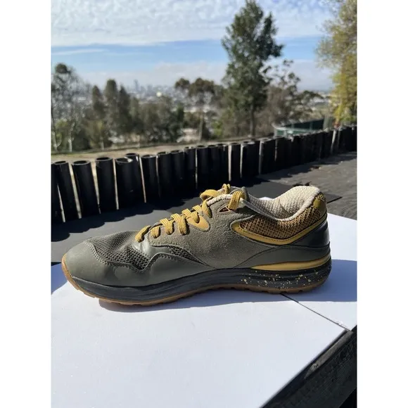 Lems Shoes Women's 9.5 D Trailhead Minimalist Hiking Lace Up Low Sage Outdoor