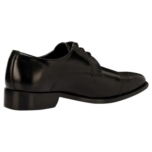 LIBERTYZENO Men's Black  Lace-Up Shoes