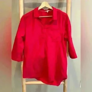 Lila Rose fuchsia Lenin Popover mini dress size small