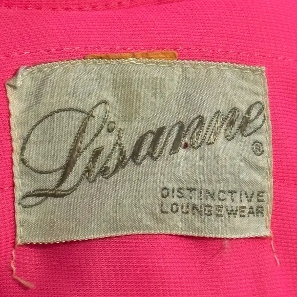 Lisanne Distinctive Loungewear Barbie Pink Housecoat Dress Bubblegum Vintage