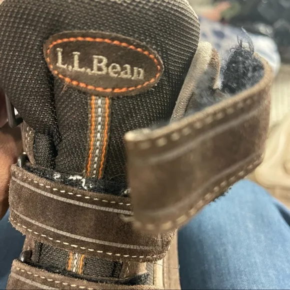 L.L. Bean mens hiking boots brown sz 13