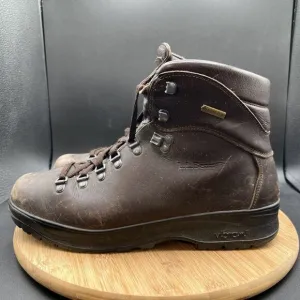 L.L.Bean Men’s Size 10 M Cresta Vibram GTX Hiking Boots Brown Leather Waterproof