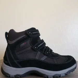 L.L.Bean Tek 2.5 Waterproof Suede Hiking Boots Black Size Men's 8.5 Hook &amp; Loop