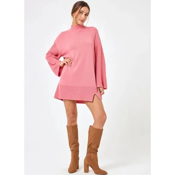 L*Space Lacy Dress in Rosewood Size M