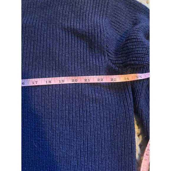 Lululemon merino wool blue v neck sweater size xl/xxl