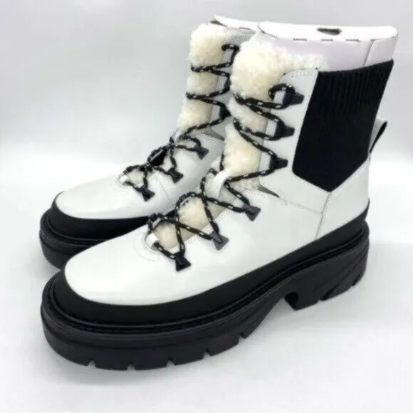 Marc Fisher Izuma Lugsole Leather Boots Size 9.5. New