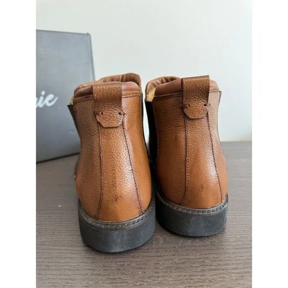 Marc Joseph New York MJNY Austin Leather Ankle Boots 11.5 M Cognac men’s shoes