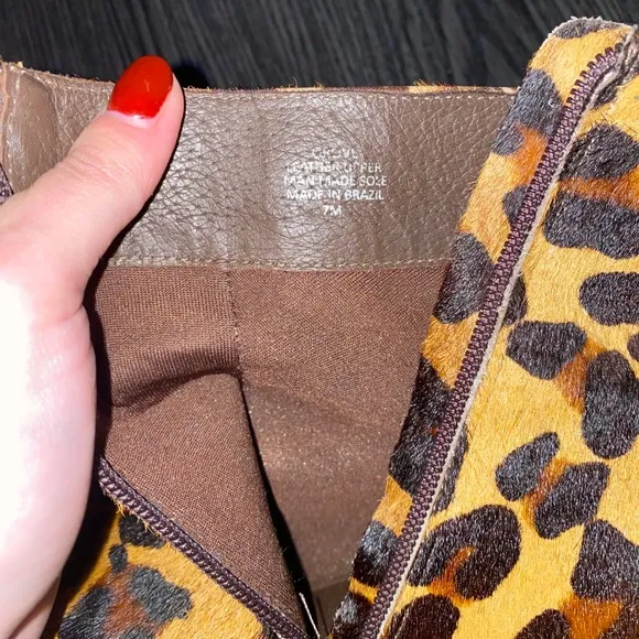 Matisse Grove Cow Hair Bootie in Leopard