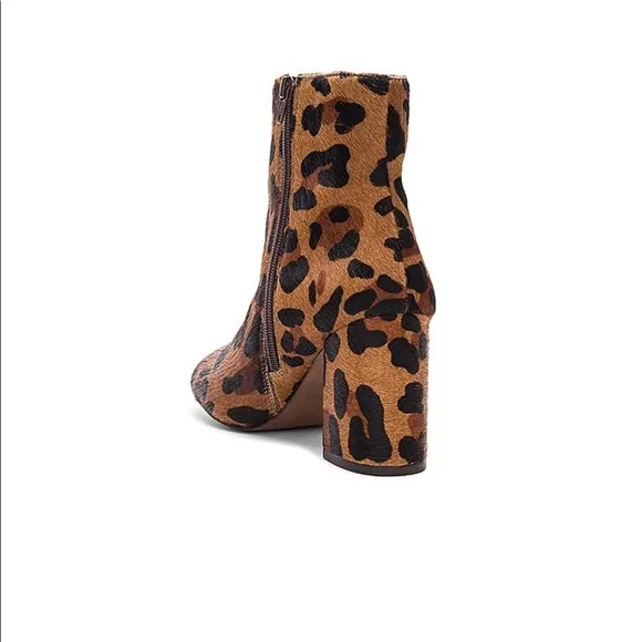 Matisse Grove Cow Hair Bootie in Leopard