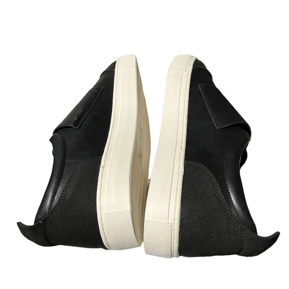 Matt And Nat Shoes Mens 10 Black Oscar Vegan Sneakers Buckle Slip On