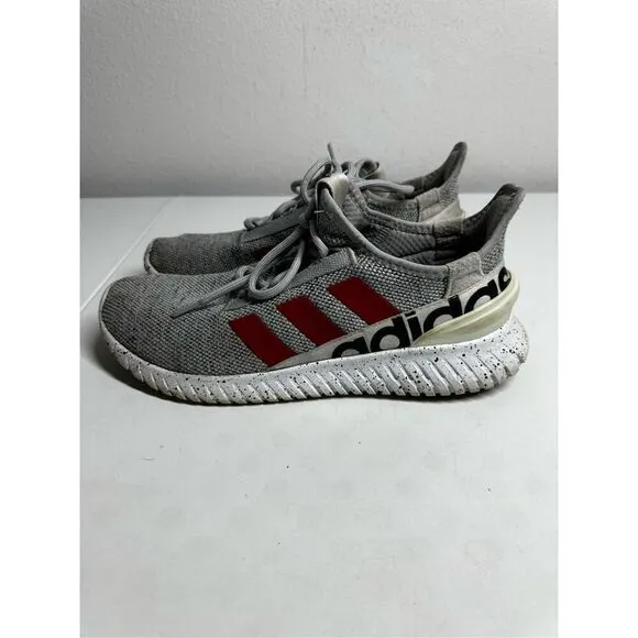 Men Adidas Kaptir 2.0 Running/Training Shoes Sneakers Grey/Red/White GW6935 Sz 9