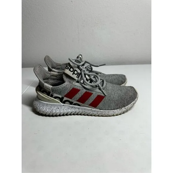 Men Adidas Kaptir 2.0 Running/Training Shoes Sneakers Grey/Red/White GW6935 Sz 9