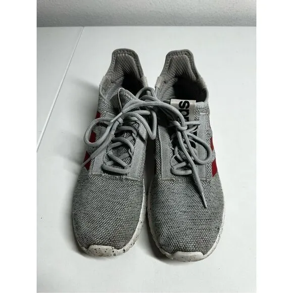 Men Adidas Kaptir 2.0 Running/Training Shoes Sneakers Grey/Red/White GW6935 Sz 9