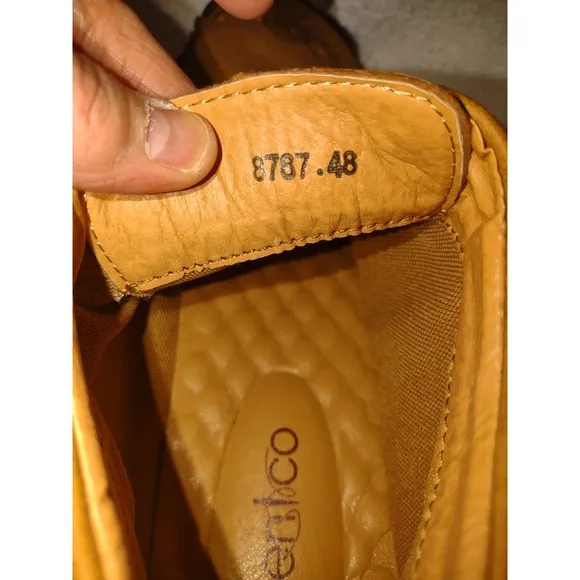 Menico Men's Leather Shoes Size 14/48