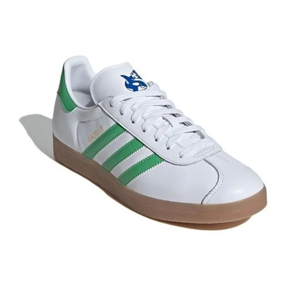 Men's Adidas Gazelle Seattle Sounders Low Casual Shoes White IG6434 Size 10.5-13